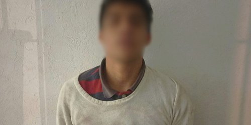 Detienen a sujeto robando en mueblería de calle Morelos