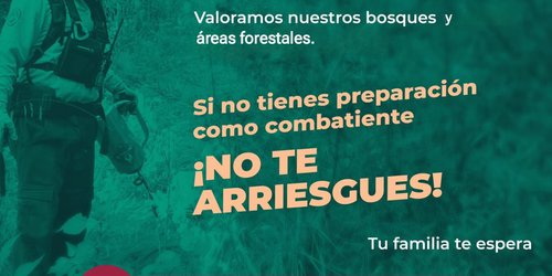 Ofrecerán curso básico para combatientes de incendios forestales