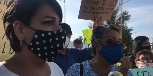 “Si no nos morimos de Covid, será del cáncer”, protestan contra ISSSTE Aguascalientes