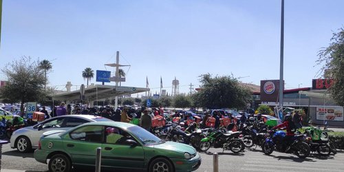 Robo a repartidor de comida en SLP, terminó en protesta