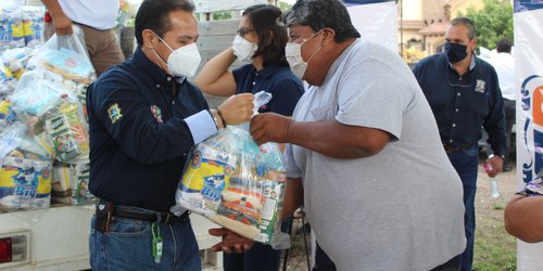 Reanudan programa de apoyos alimentarios