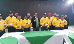 Brigadistas contra incendios del Nacimiento, recibieron pago de jornales, herramienta y equipo