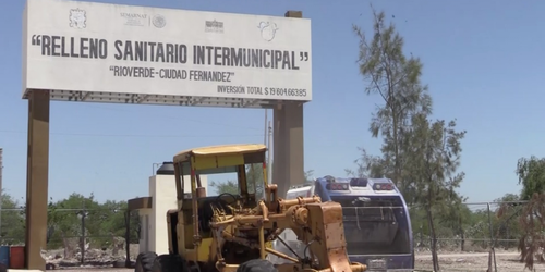 Rioverde entregó administración del relleno sanitario a Ciudad Fernández