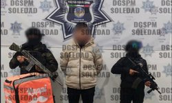 Policías aseguran a repartidor de Rappi que distribuía mariguana