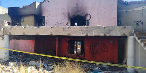 Encontraron cuerpo calcinado en las ruinas del restaurante La Cabaña