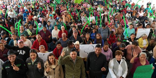 Ricardo Gallardo anuncia seguridad y más infraestructura a Villa de Reyes