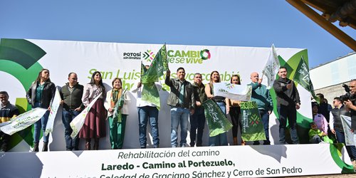 Ricardo Gallardo inicia camino metropolitano con Soledad y Cerro de San Pedro