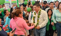 Ricardo Gallardo proyecta mejorar caminos y carreteras en Santa María del Río
