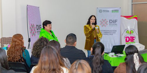 Imparten talleres de prevención de riesgos psicosociales en DIF Rioverde