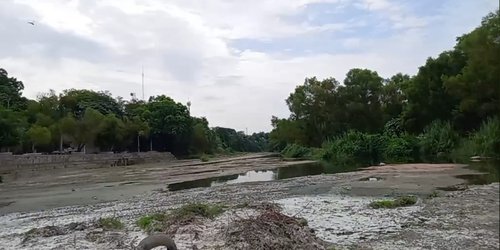 Dramático descenso del nivel del río Valles