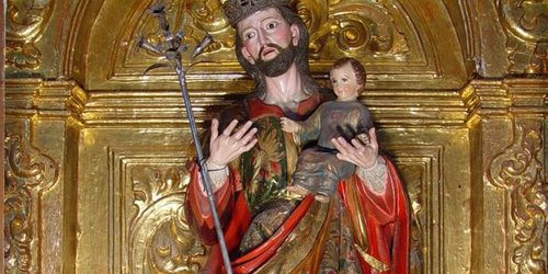 Roban el santo patrón San José de Templo de Bledos