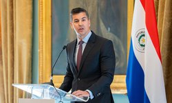 Santiago Peña formó parte de la cumbre que selló el acuerdo por la paz en Medio Oriente