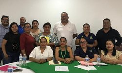Frente común contra las adicciones de Municipio, Salud y Educación en Lagunillas