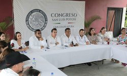 Congreso del Estado cierra filas para promover desarrollo de la región Huasteca