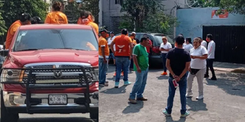 Video de simpatizantes de MC que golpearon a brigadista de Morena embarazada