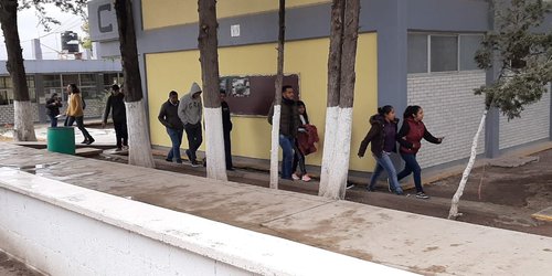 CBTis de Cárdenas se unió a Megasimulacro Nacional
