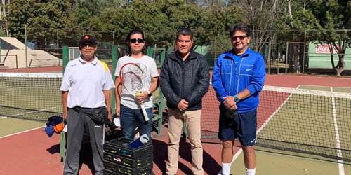 Reabre centro de tenis en el Tangamanga I