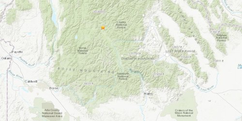 E.E.U.U.: Reportan sismo de 6.5 en Idaho