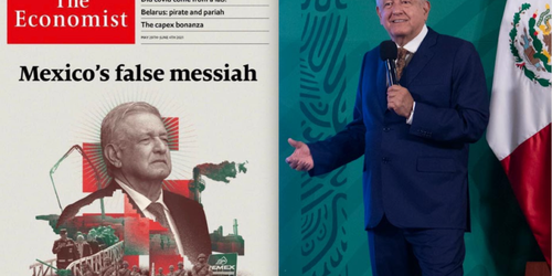 La portada de The Economist es “majadera y mentirosa”, dice AMLO