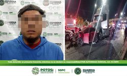 Detienen a trailero que provocó choque y tres heridos en SLP