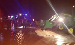 Fuerte tormenta azota Ciudad del Maíz: Dañó 4 viviendas