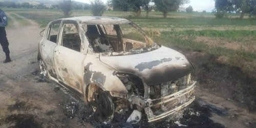 Hallan los cuerpos calcinados de una mujer y una niña en Puebla
