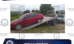 Policía investigadora de SLP recupera vehículo robado