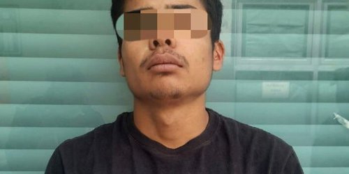 Detienen a sujeto armado que violentó y amenazó a su pareja