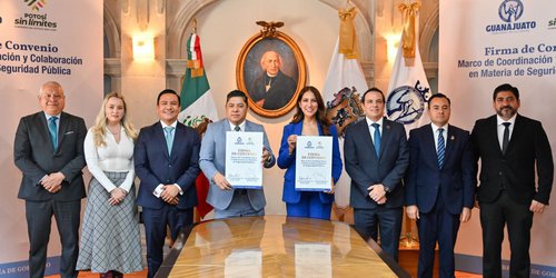 SLP y Guanajuato firman convenio para fortalecer la seguridad sin límites: Jesús Hernández Juárez