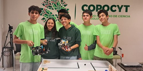Gobierno Estatal impulsa a campeones potosinos de robótica rumbo a Suiza