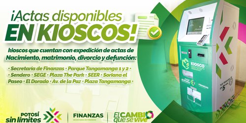 Facilitan t4amit3s con actas del  Registro Civil en kioscos electrónicos