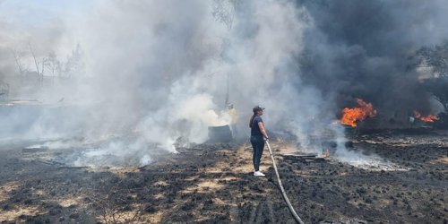 Incendio en Tangamanga Uno fue controlado: Protección Civil