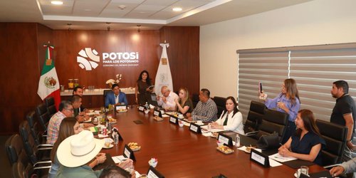 Ricardo Gallardo consolida acciones de seguridad con alcaldes de la zona centro y altiplano