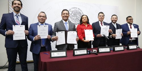 CEEPAC firma convenio con los tres poderes del estado para la Elección Local Del Poder Judicial 2025