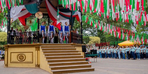 Entre historia y patriotismo, Ciudad Fernández recuerda a los Niños Héroes