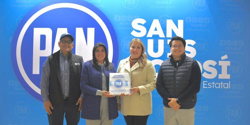 Tras ratificación de la elección del PAN en SLP, se realiza la entrega - recepción