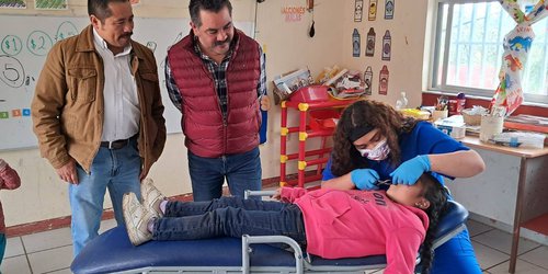 Realizan Feria de la Salud en comunidad de El Coco, en Santa Catarina