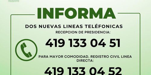 Habilitan nuevas líneas telefónicas para facilitar trámites en Lagunillas