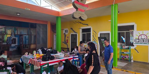 ICAT lleva servicio social a Casa Hogar CODI en Rioverde