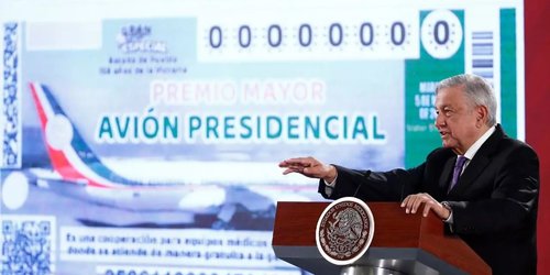 Ningún premio de la rifa del avión se quedó en SLP