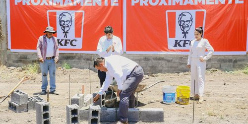 Arranca construcción de nueva sucursal de KFC en Rioverde; impulsará economía y empleos.
