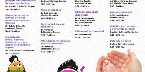 Inician Hospital del Niño y La Mujer jornadas del prematuro