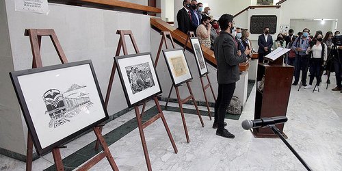 El congreso del estado abrió sus puertas para presentar la obra “La Existencia de los Inexistentes”