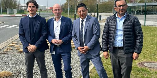 Con intención de inversión de Bosh en SLP, arranca Gallardo Cardona gira por Alemania