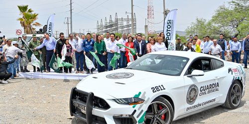 Ricardo Gallardo enciende motores de la División Caminos de la Guardia Civil Estatal