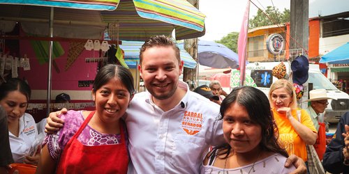 "No se dejen utilizar", pide Arturo Carral a pueblos originarios