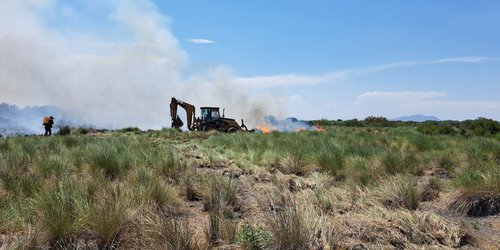 Gobierno Estatal mantiene combate a incendios forestales