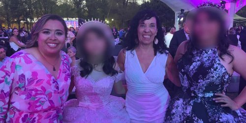 Jóvenes bajo tutela del Estado celebraron sus XV Años en Los Pinos