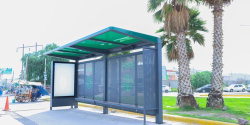 Avanza instalación de paradores de MetroRed en Circuito Potosí