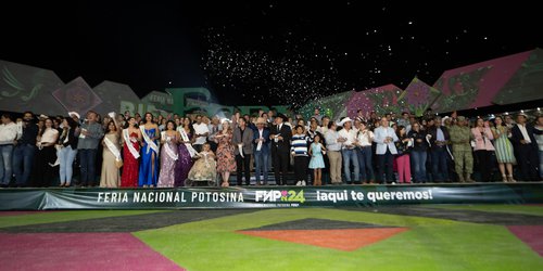 Ricardo Gallardo inicia la mejor Feria Nacional Potosina de la Historia